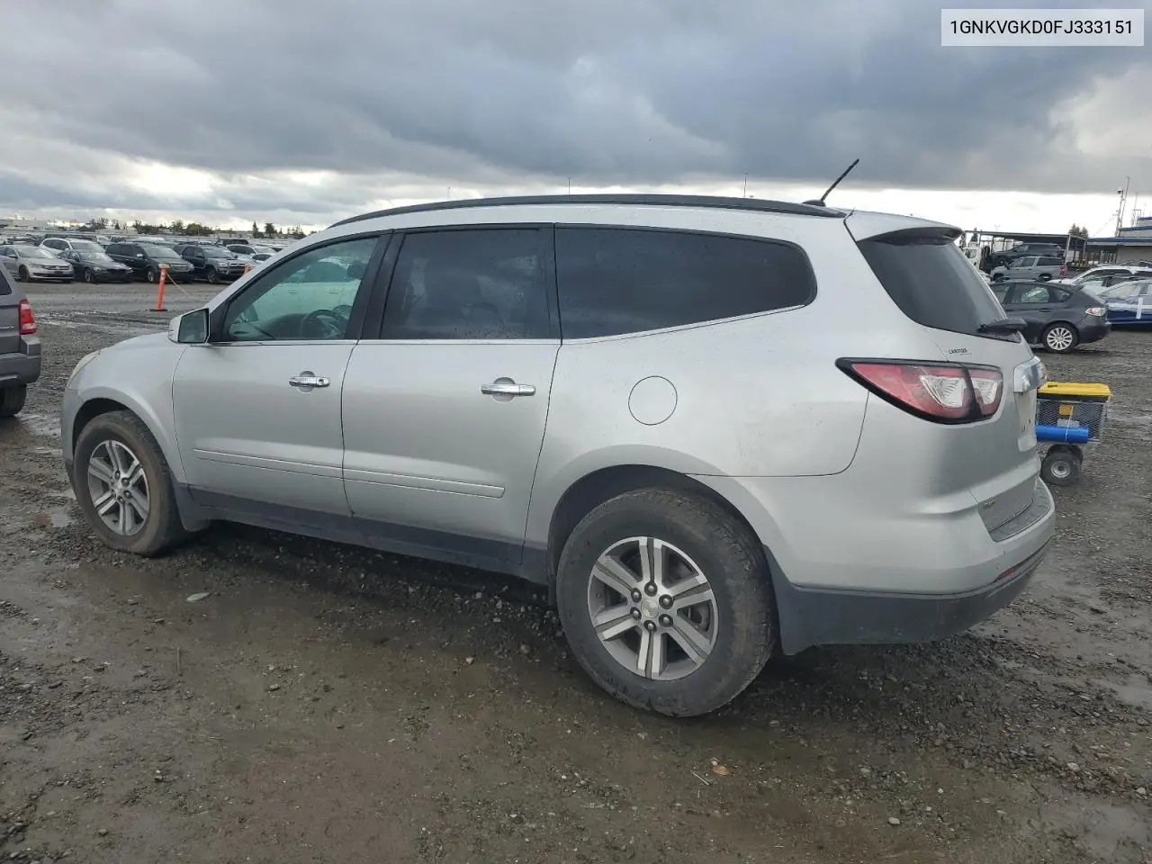 1GNKVGKD0FJ333151 2015 Chevrolet Traverse Lt