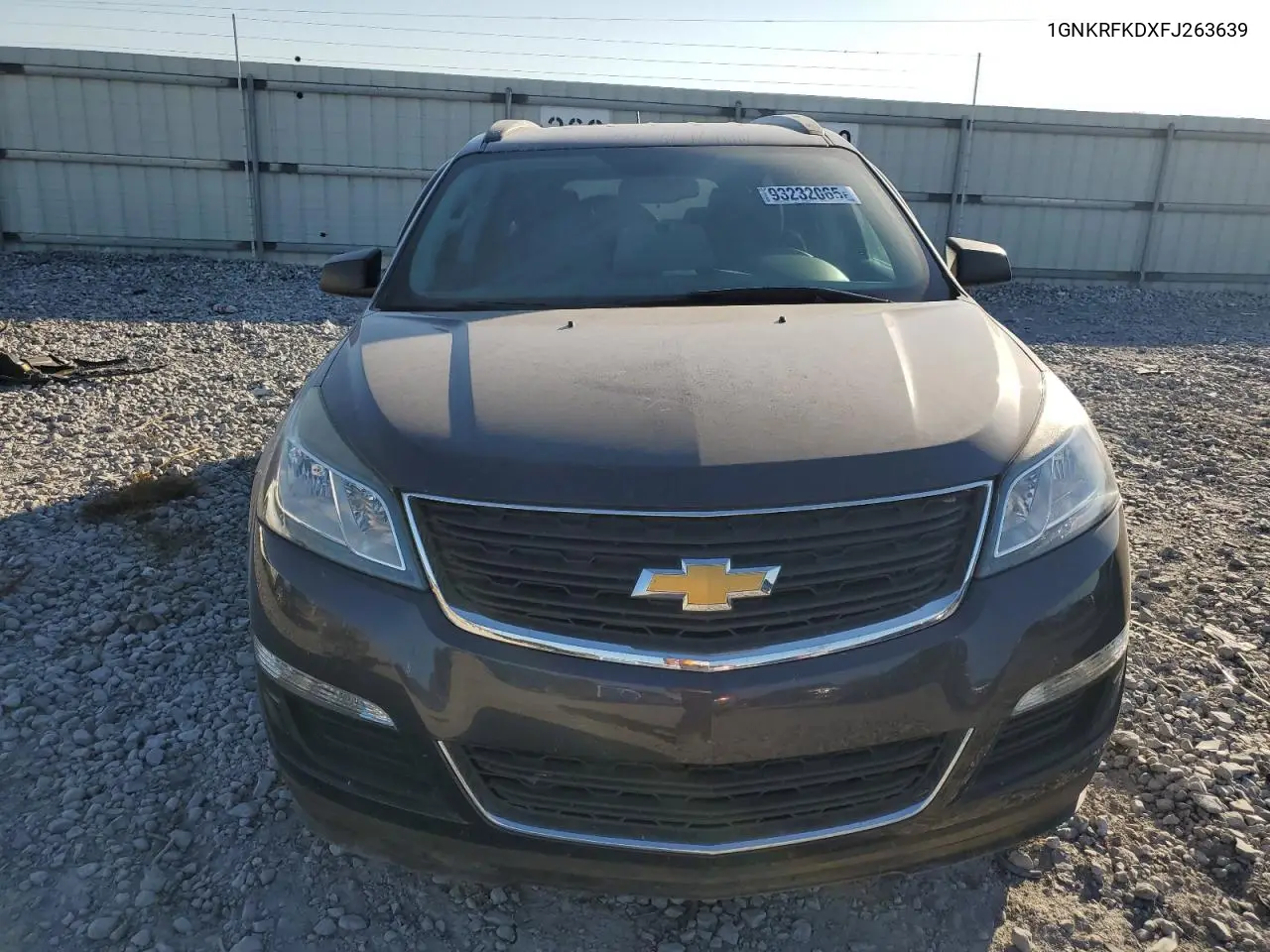 1GNKRFKDXFJ263639 2015 Chevrolet Traverse Ls