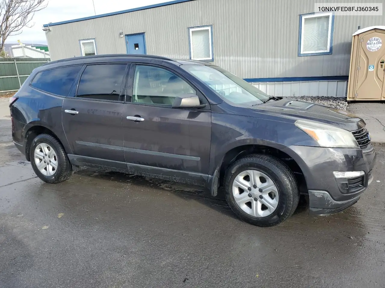 1GNKVFED8FJ360345 2015 Chevrolet Traverse Ls