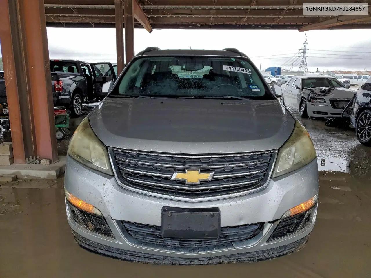 1GNKRGKD7FJ284857 2015 Chevrolet Traverse Lt