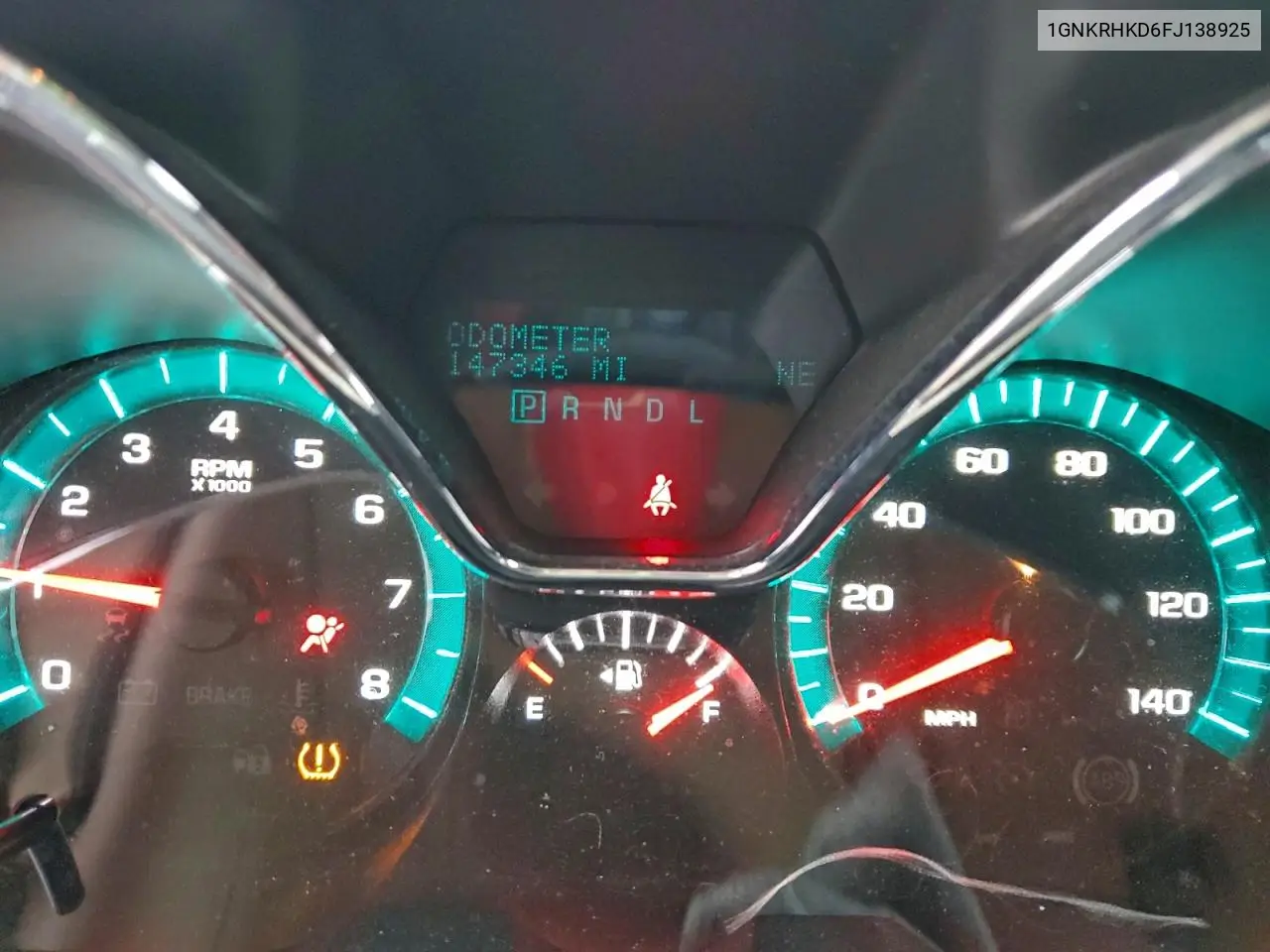 1GNKRHKD6FJ138925 2015 Chevrolet Traverse Lt