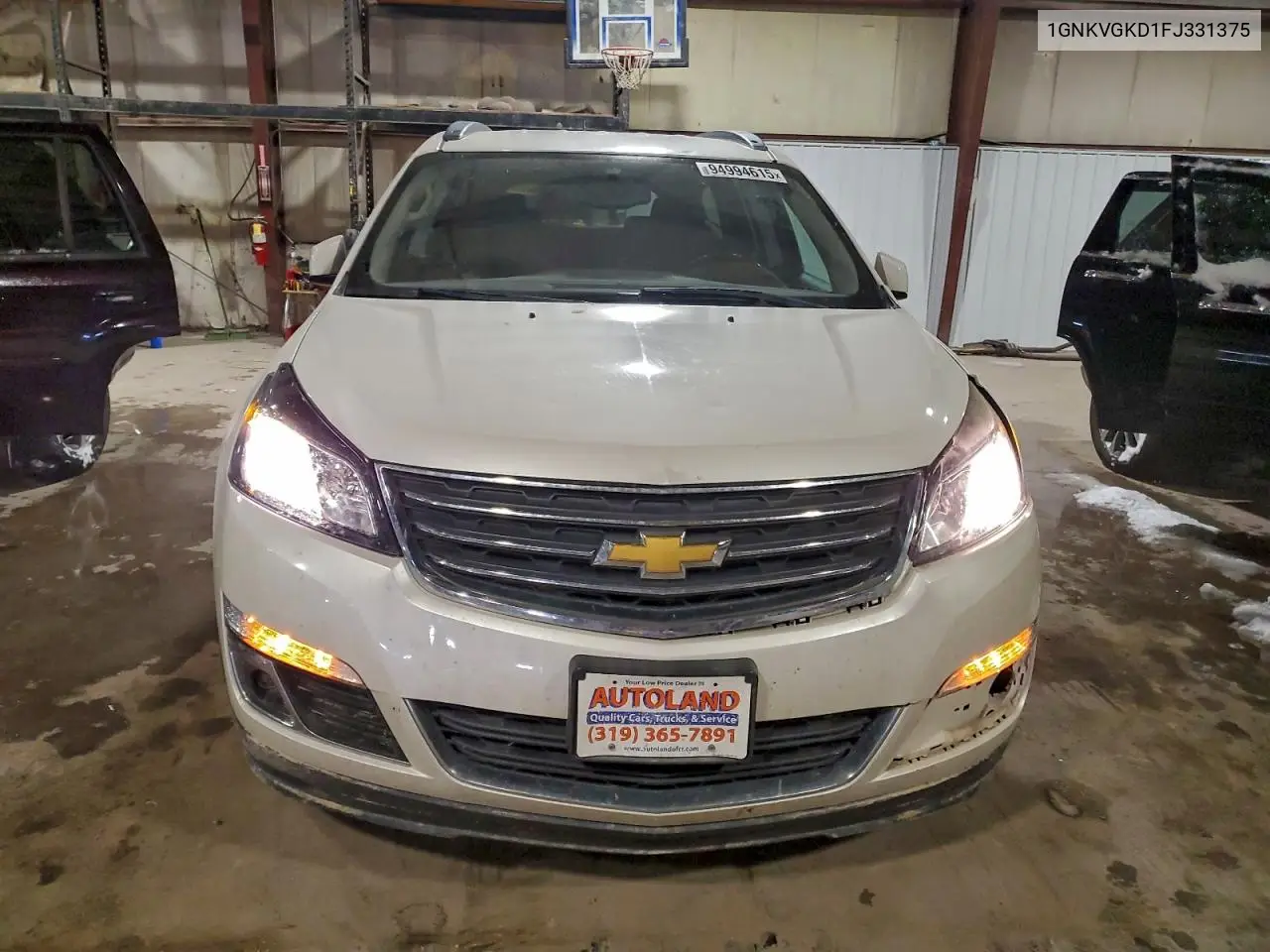 1GNKVGKD1FJ331375 2015 Chevrolet Traverse Lt