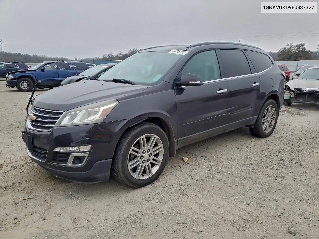 1GNKVGKD9FJ337327 2015 Chevrolet Traverse Lt