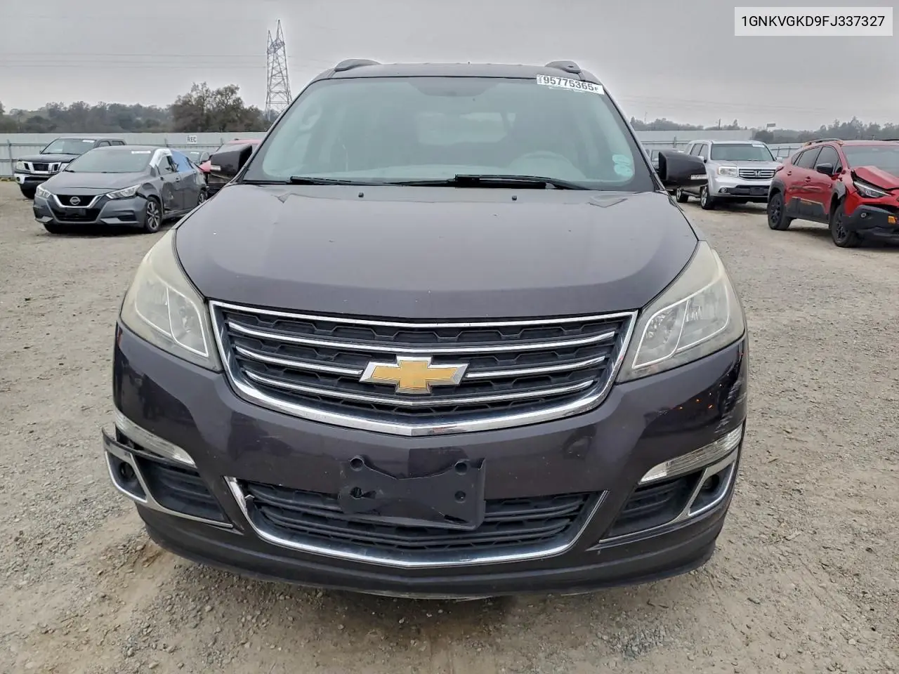 1GNKVGKD9FJ337327 2015 Chevrolet Traverse Lt