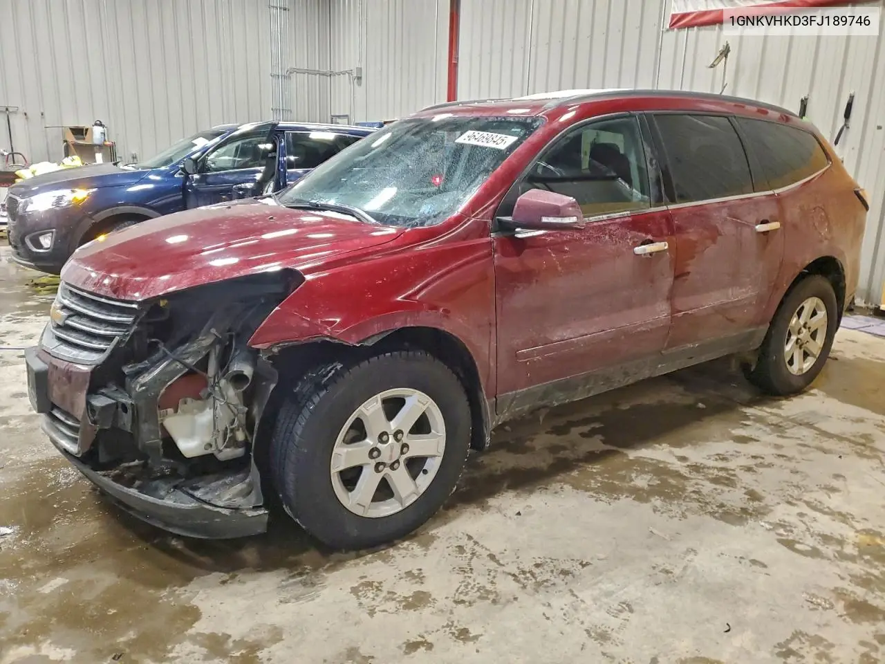 1GNKVHKD3FJ189746 2015 Chevrolet Traverse Lt