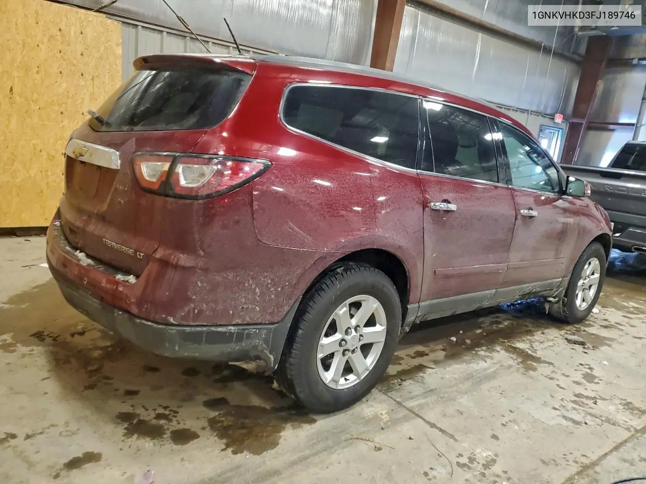1GNKVHKD3FJ189746 2015 Chevrolet Traverse Lt