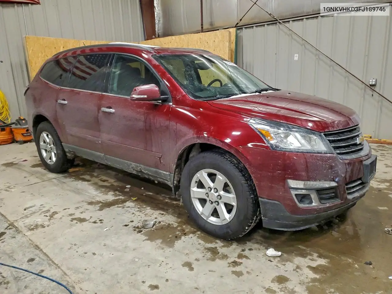 1GNKVHKD3FJ189746 2015 Chevrolet Traverse Lt