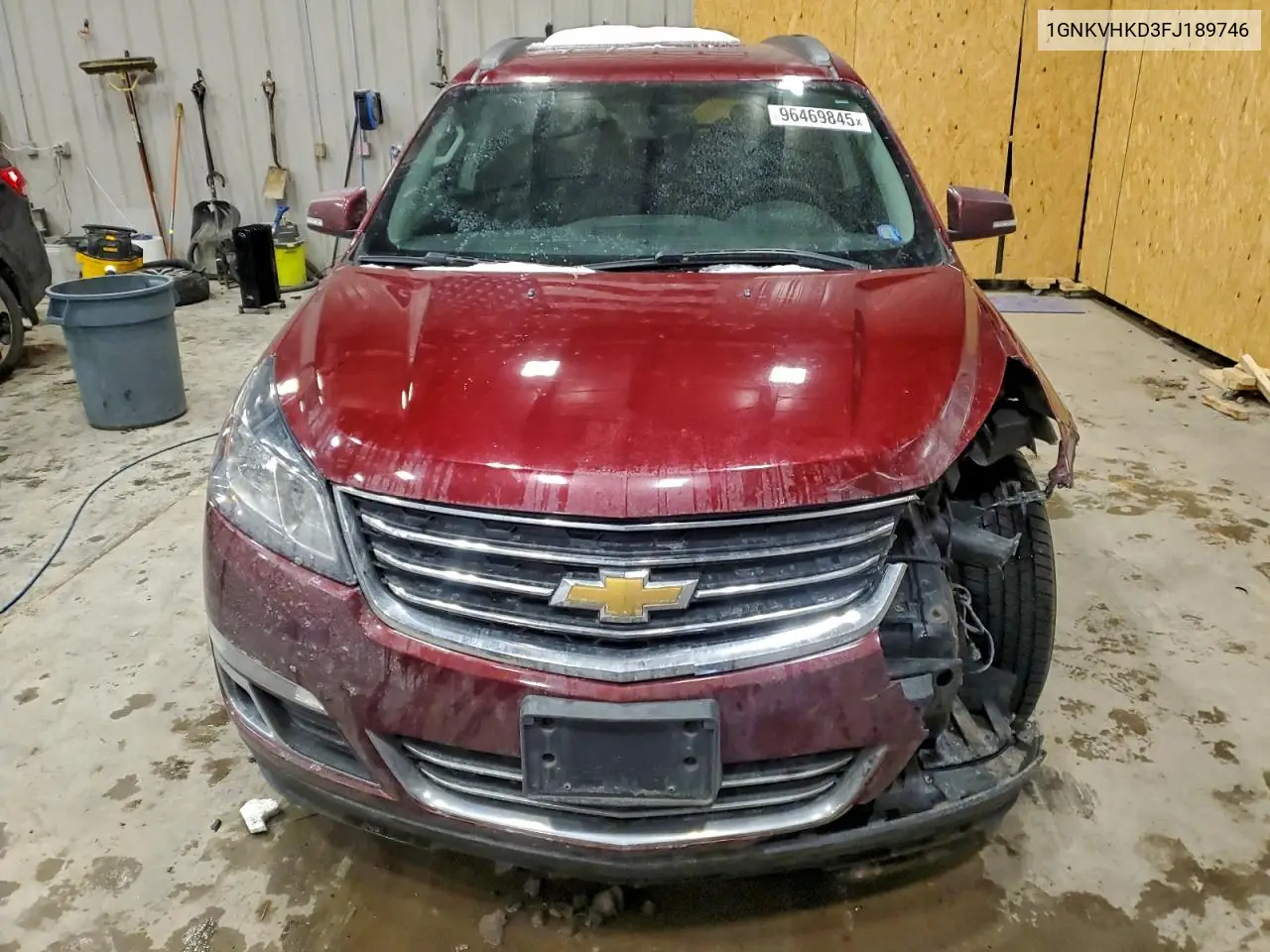 1GNKVHKD3FJ189746 2015 Chevrolet Traverse Lt