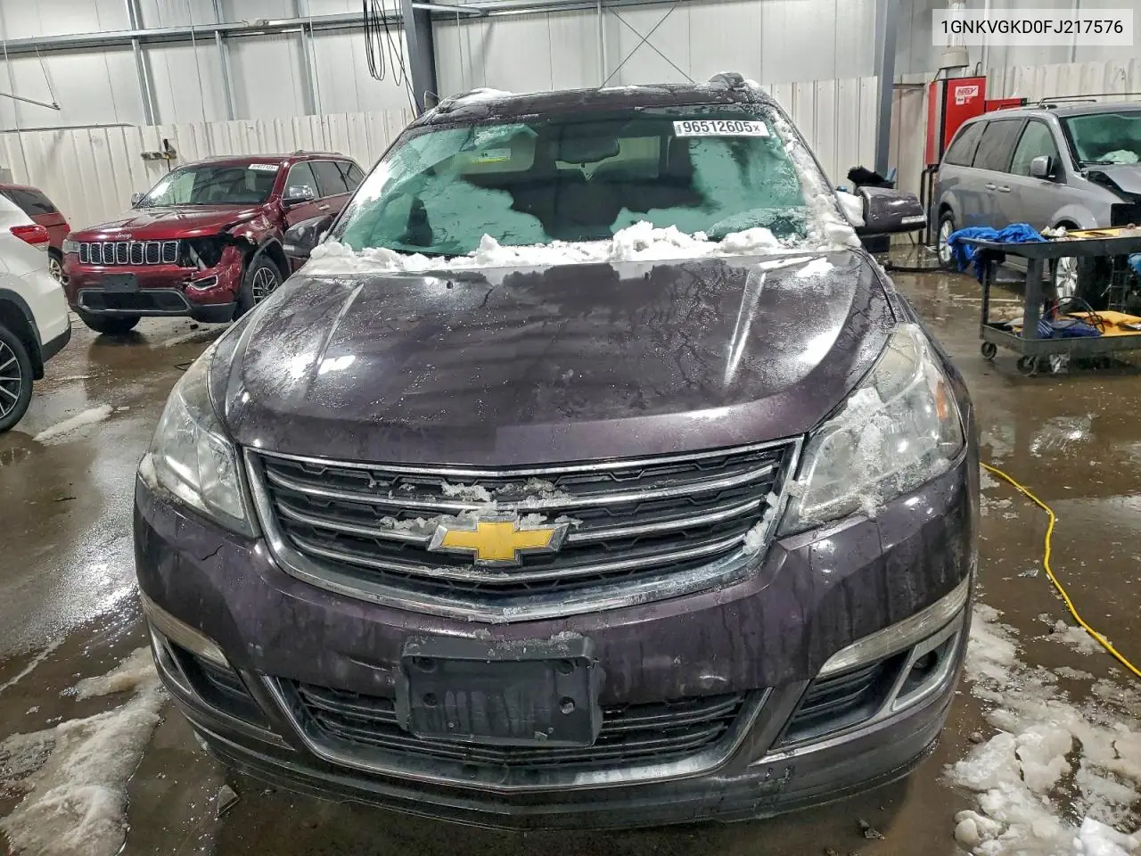 1GNKVGKD0FJ217576 2015 Chevrolet Traverse Lt