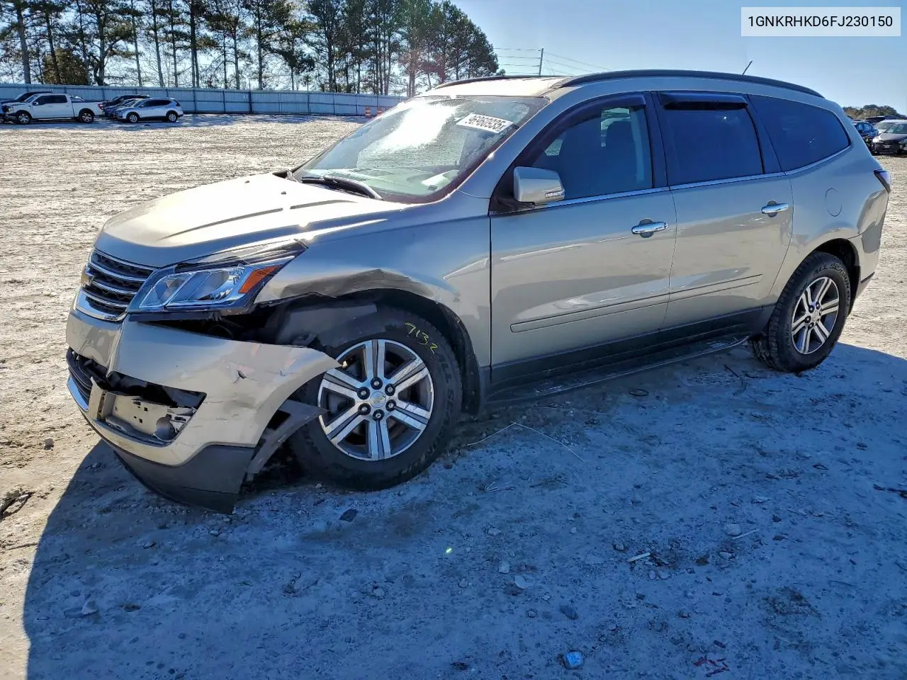 1GNKRHKD6FJ230150 2015 Chevrolet Traverse Lt