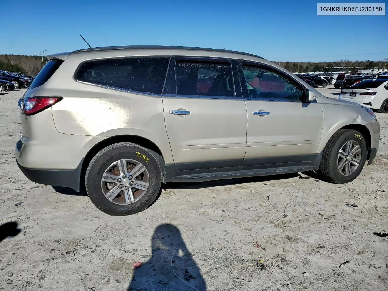 1GNKRHKD6FJ230150 2015 Chevrolet Traverse Lt