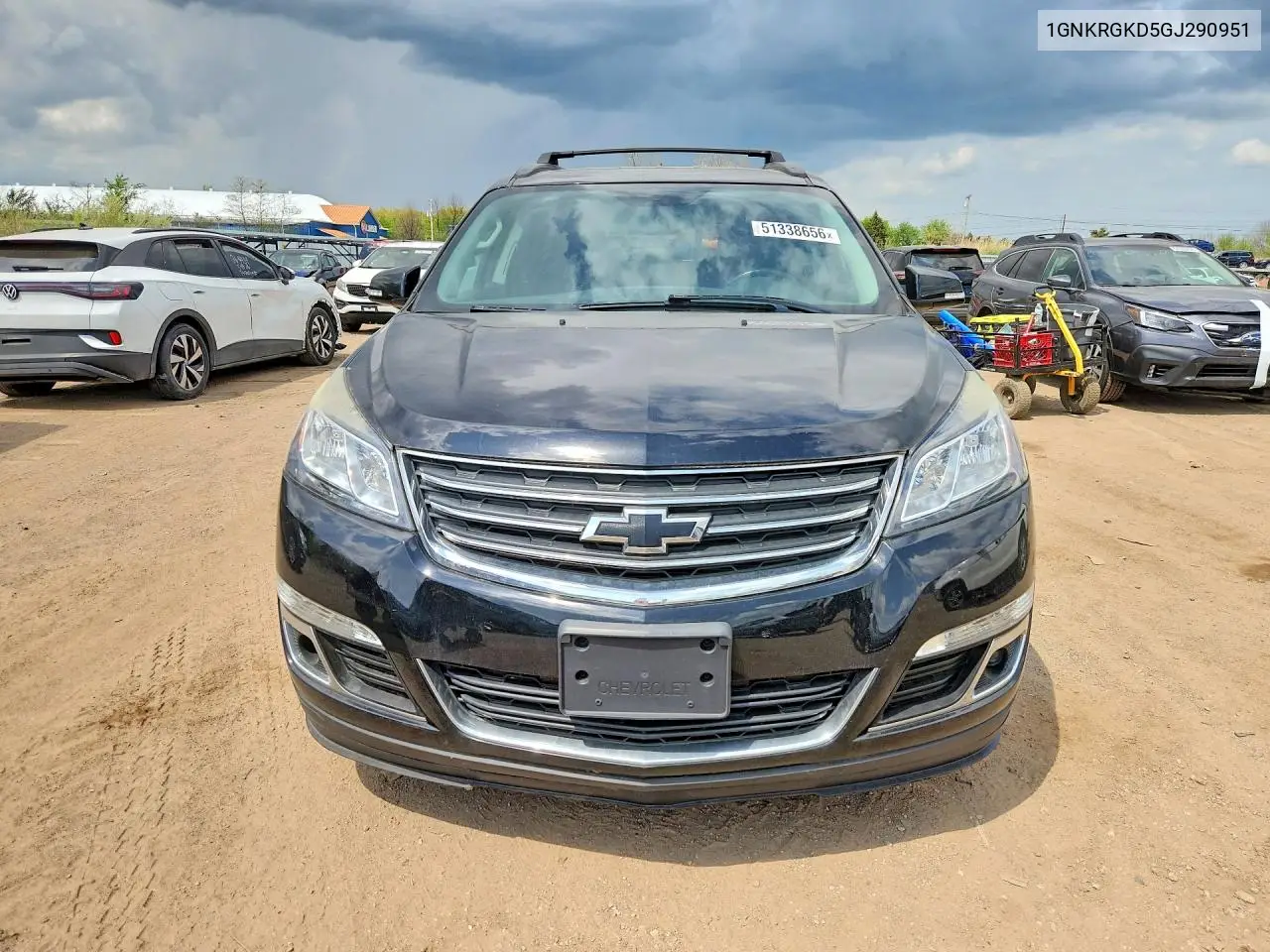 1GNKRGKD5GJ290951 2016 Chevrolet Traverse Lt