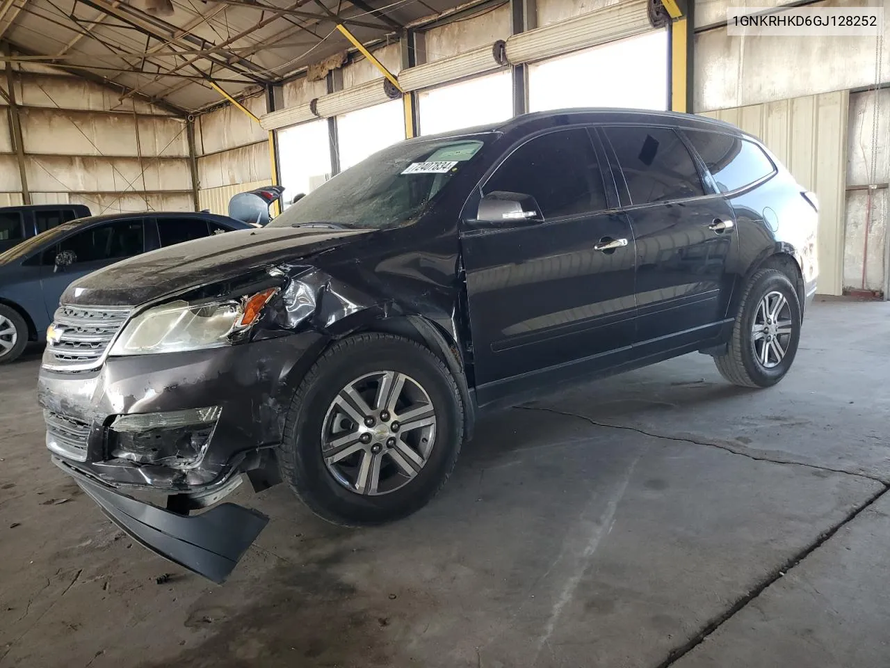 2016 Chevrolet Traverse Lt VIN: 1GNKRHKD6GJ128252 Lot: 72407834