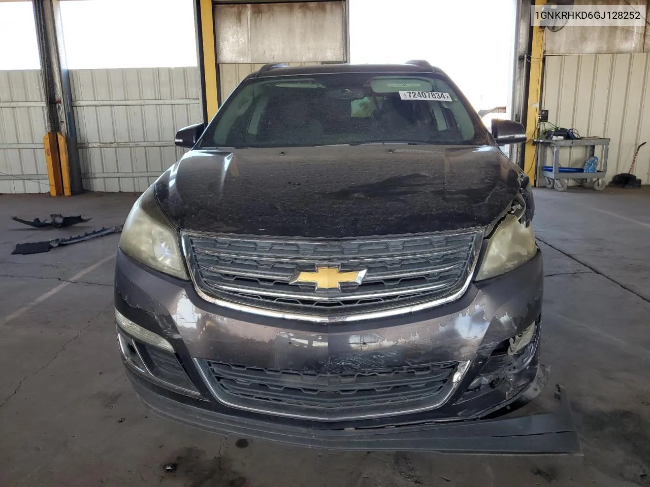 2016 Chevrolet Traverse Lt VIN: 1GNKRHKD6GJ128252 Lot: 72407834