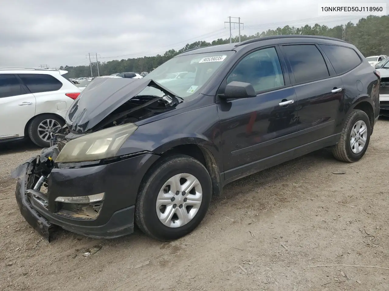 1GNKRFED5GJ118960 2016 Chevrolet Traverse Ls