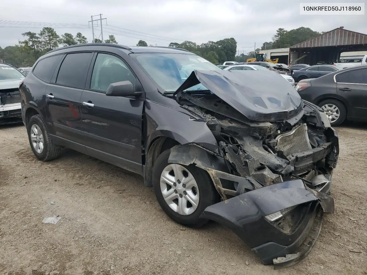 1GNKRFED5GJ118960 2016 Chevrolet Traverse Ls