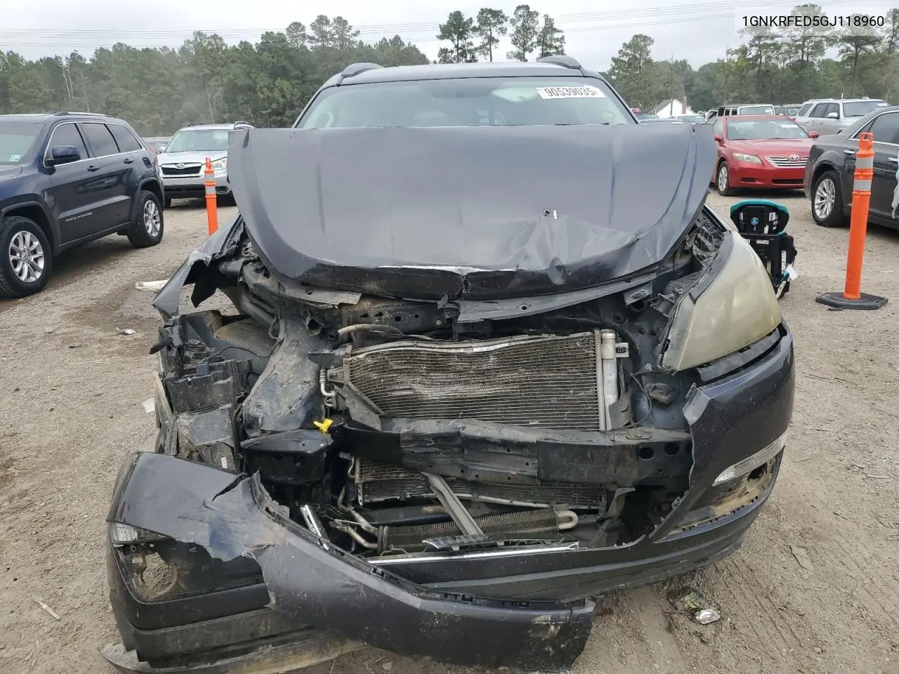 1GNKRFED5GJ118960 2016 Chevrolet Traverse Ls
