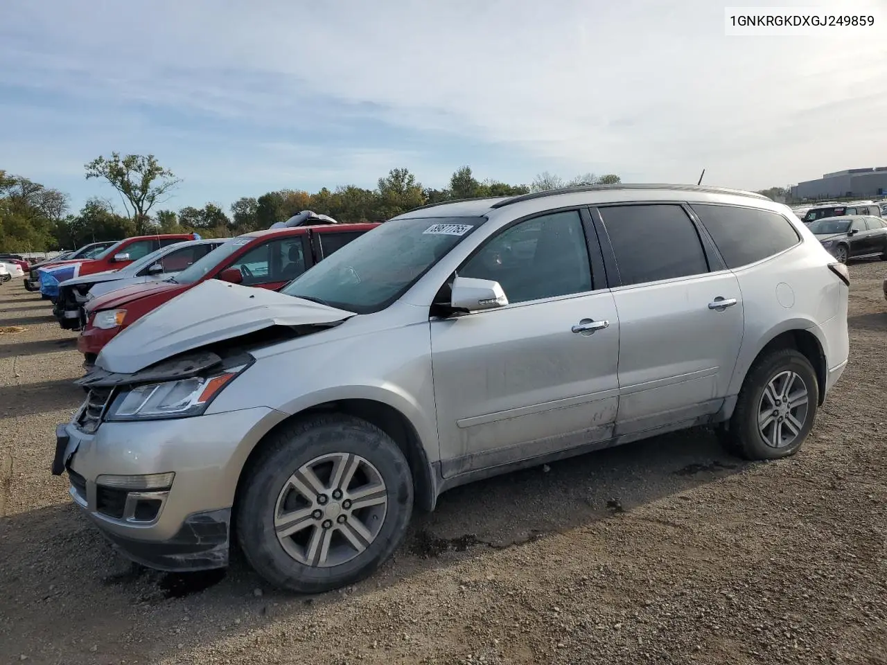 1GNKRGKDXGJ249859 2016 Chevrolet Traverse Lt