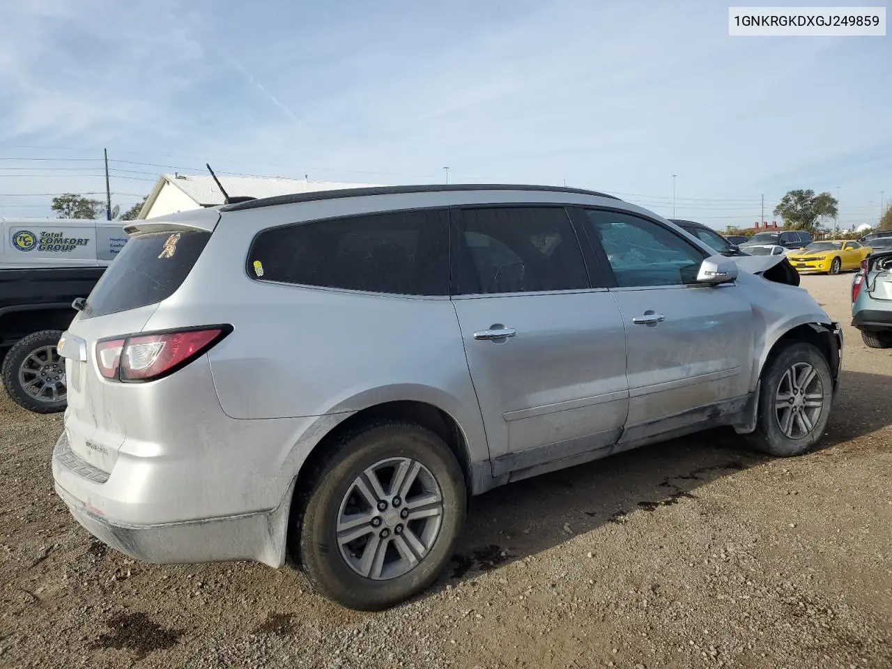 1GNKRGKDXGJ249859 2016 Chevrolet Traverse Lt