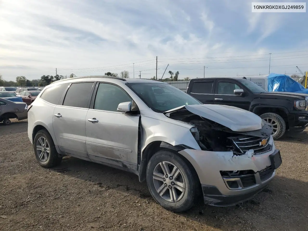 1GNKRGKDXGJ249859 2016 Chevrolet Traverse Lt