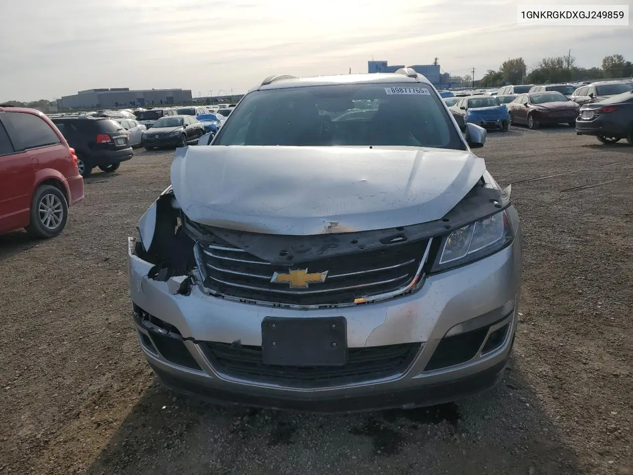 1GNKRGKDXGJ249859 2016 Chevrolet Traverse Lt