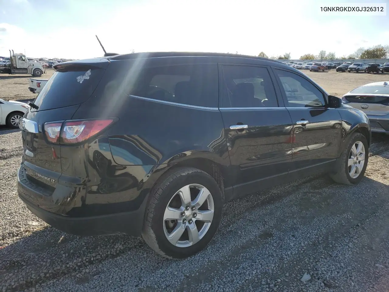 1GNKRGKDXGJ326312 2016 Chevrolet Traverse Lt