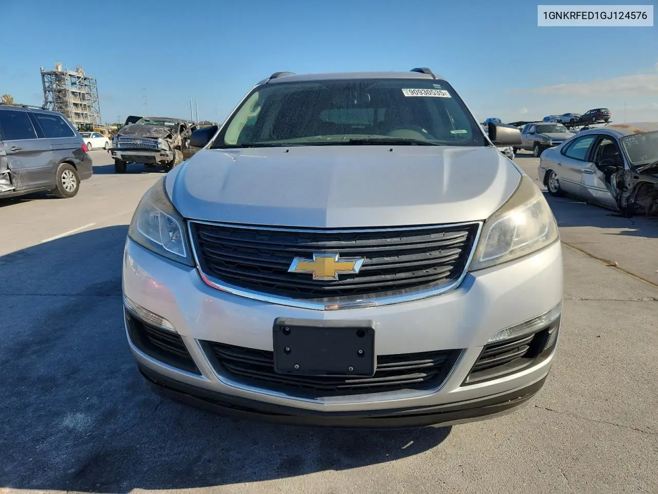 1GNKRFED1GJ124576 2016 Chevrolet Traverse Ls