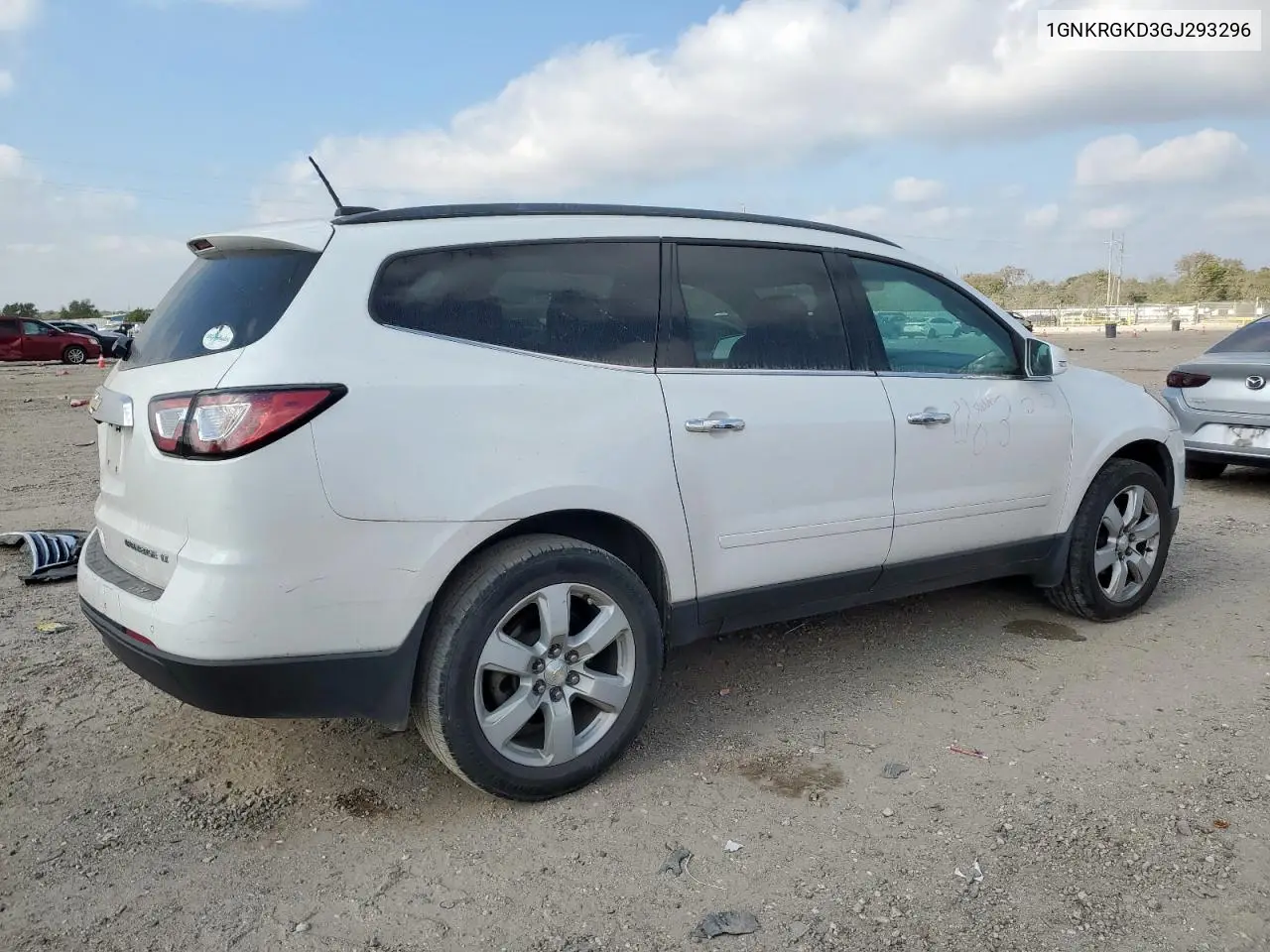 1GNKRGKD3GJ293296 2016 Chevrolet Traverse Lt