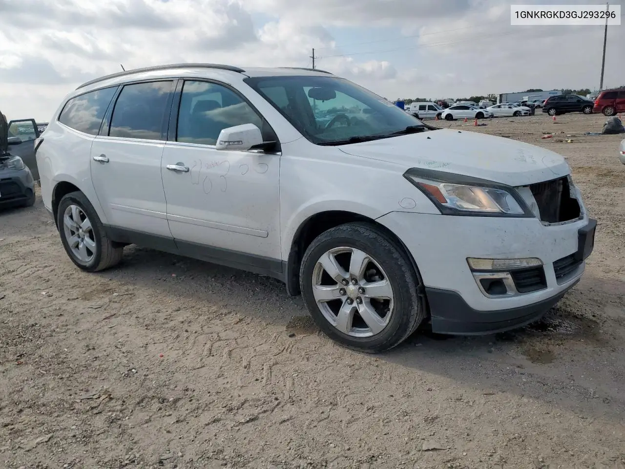 1GNKRGKD3GJ293296 2016 Chevrolet Traverse Lt