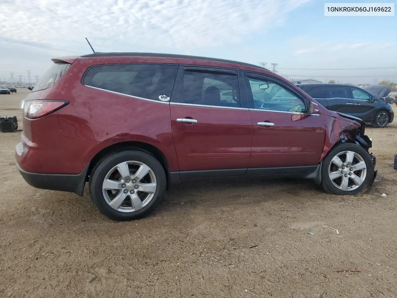 1GNKRGKD6GJ169622 2016 Chevrolet Traverse Lt