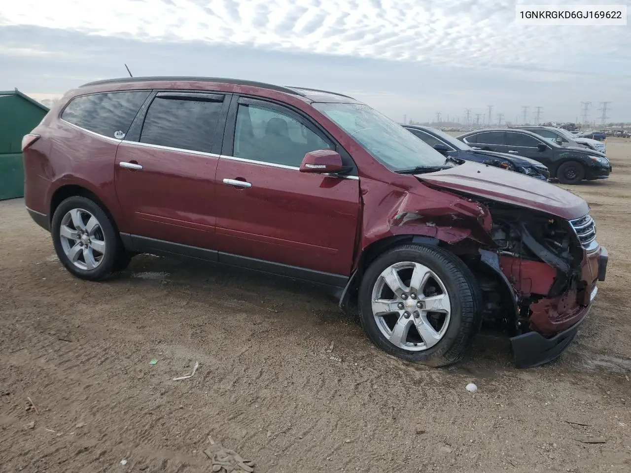 1GNKRGKD6GJ169622 2016 Chevrolet Traverse Lt