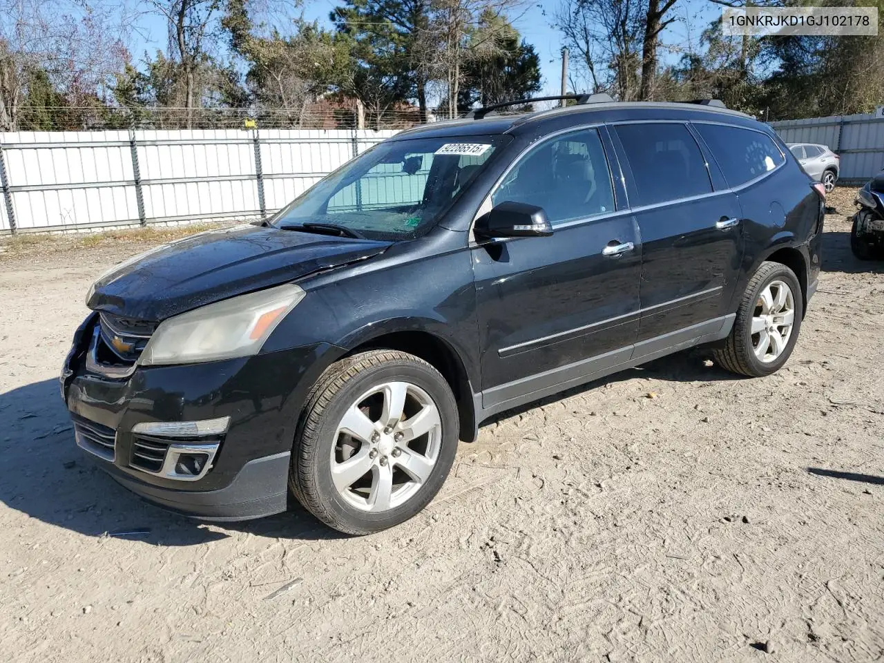 1GNKRJKD1GJ102178 2016 Chevrolet Traverse Ltz