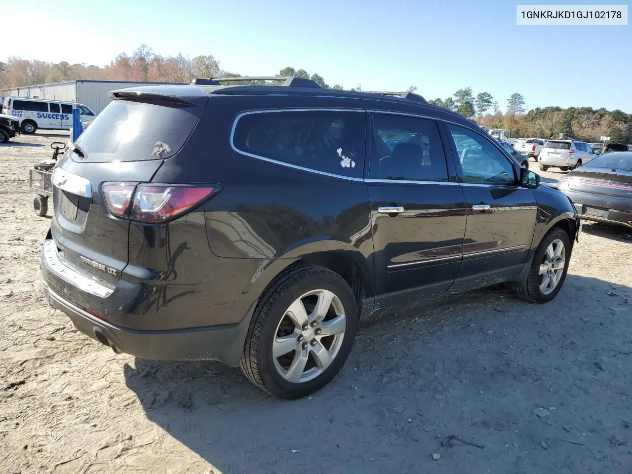 1GNKRJKD1GJ102178 2016 Chevrolet Traverse Ltz