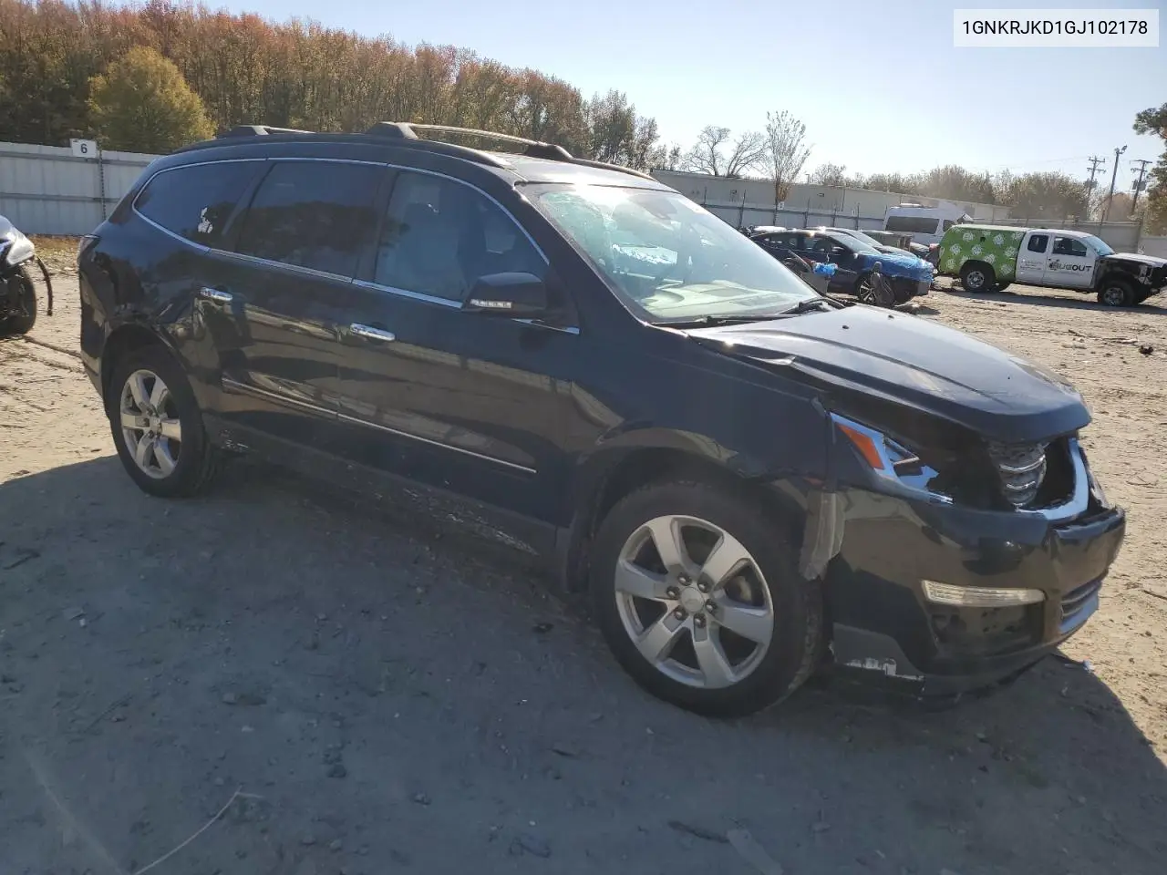 1GNKRJKD1GJ102178 2016 Chevrolet Traverse Ltz