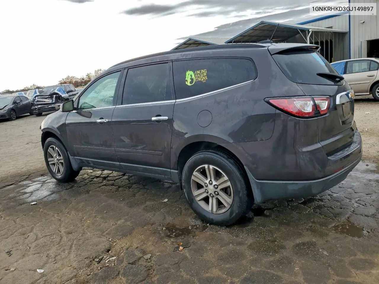 1GNKRHKD3GJ149897 2016 Chevrolet Traverse Lt