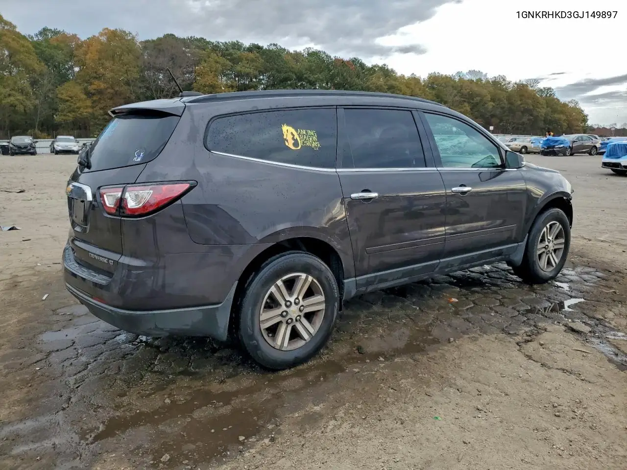 1GNKRHKD3GJ149897 2016 Chevrolet Traverse Lt