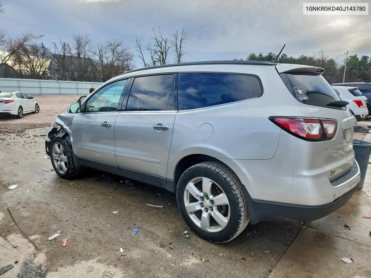 1GNKRGKD4GJ143780 2016 Chevrolet Traverse Lt