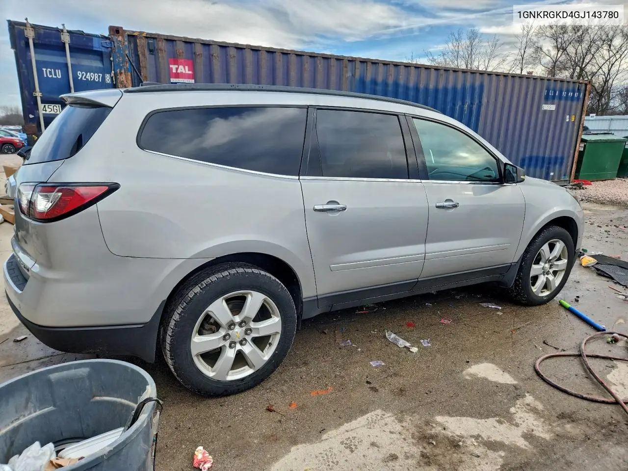 1GNKRGKD4GJ143780 2016 Chevrolet Traverse Lt