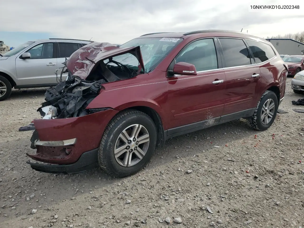 1GNKVHKD1GJ202348 2016 Chevrolet Traverse Lt