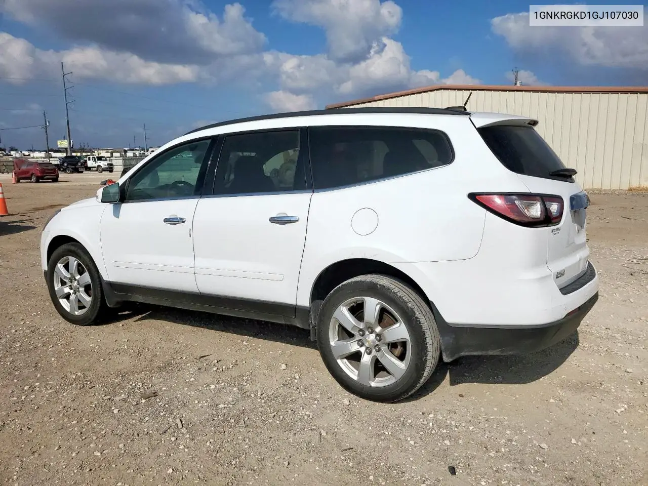 1GNKRGKD1GJ107030 2016 Chevrolet Traverse Lt
