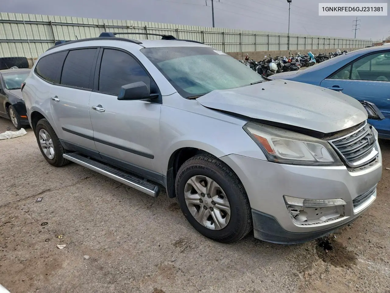 1GNKRFED6GJ231381 2016 Chevrolet Traverse Ls