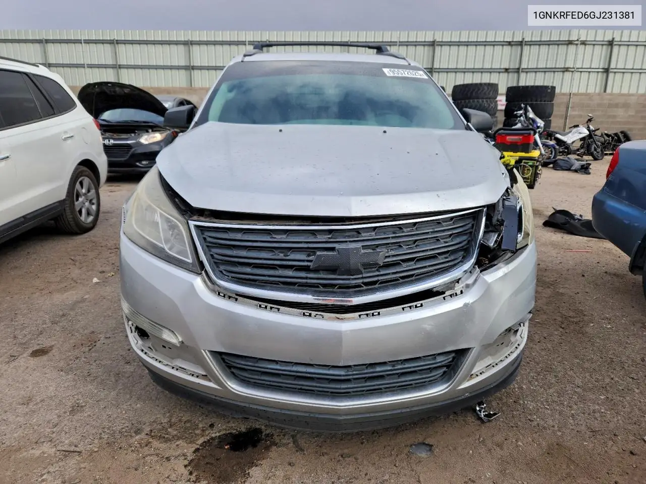 1GNKRFED6GJ231381 2016 Chevrolet Traverse Ls