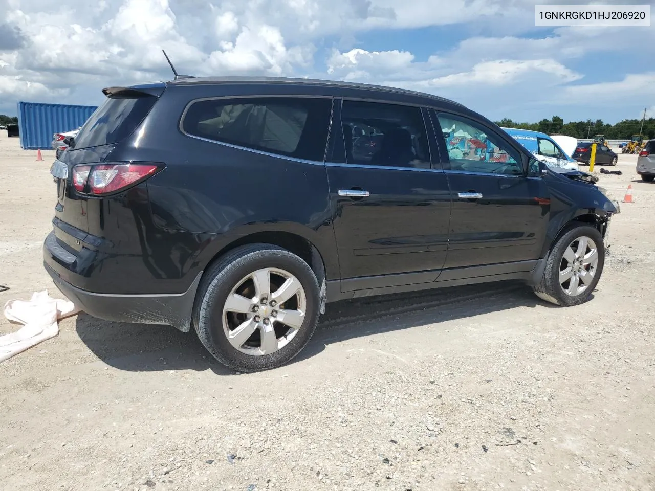 2017 Chevrolet Traverse Lt VIN: 1GNKRGKD1HJ206920 Lot: 69770394