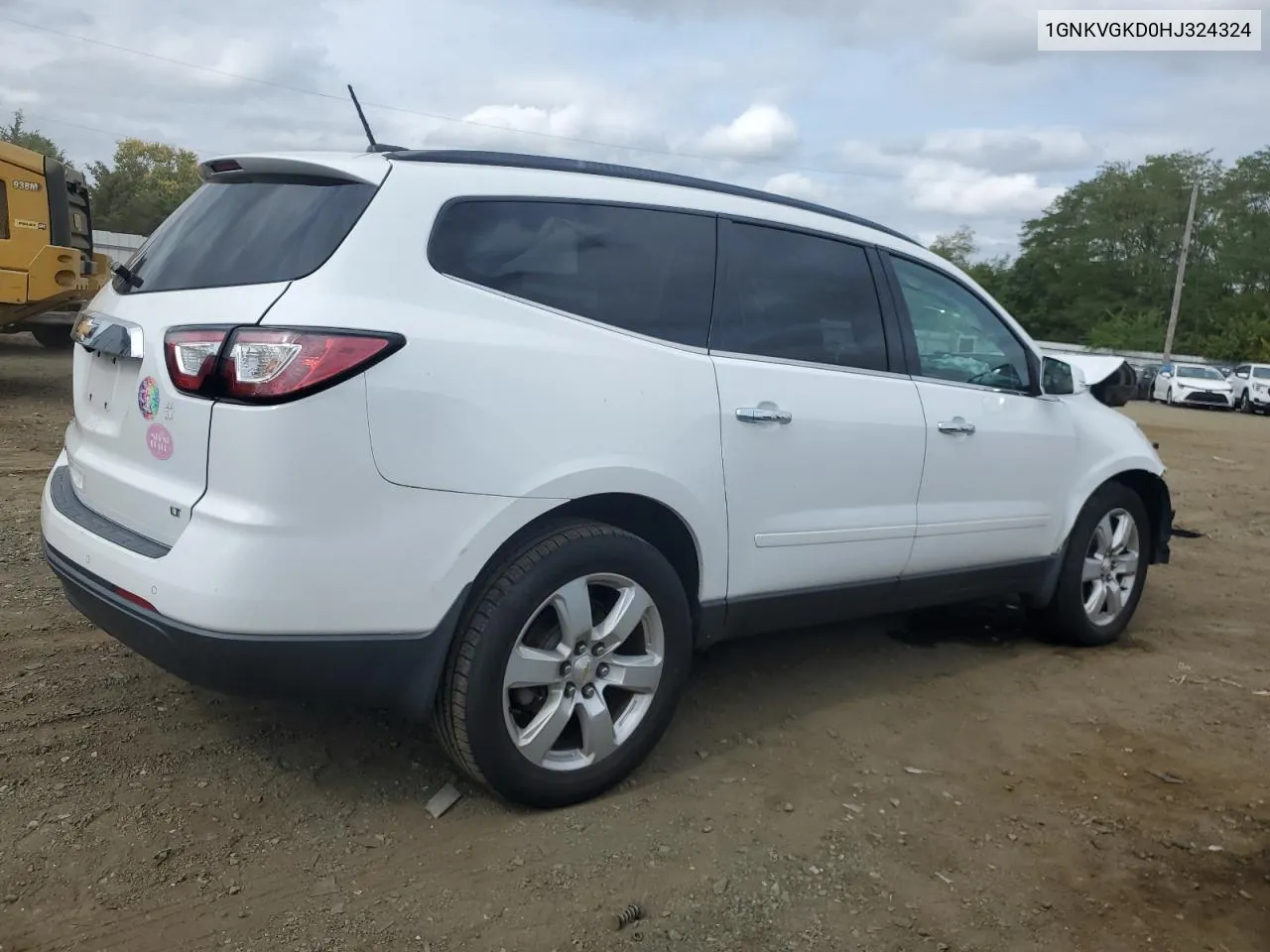 2017 Chevrolet Traverse Lt VIN: 1GNKVGKD0HJ324324 Lot: 70871324