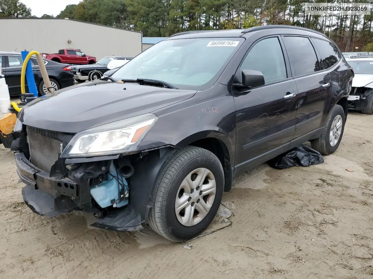 1GNKRFED2HJ323069 2017 Chevrolet Traverse Ls