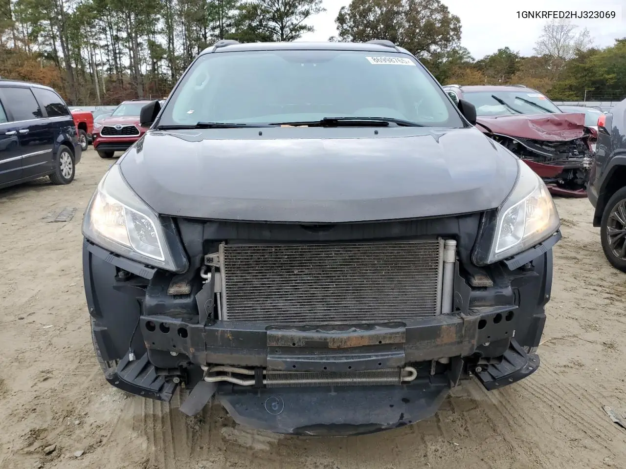 1GNKRFED2HJ323069 2017 Chevrolet Traverse Ls