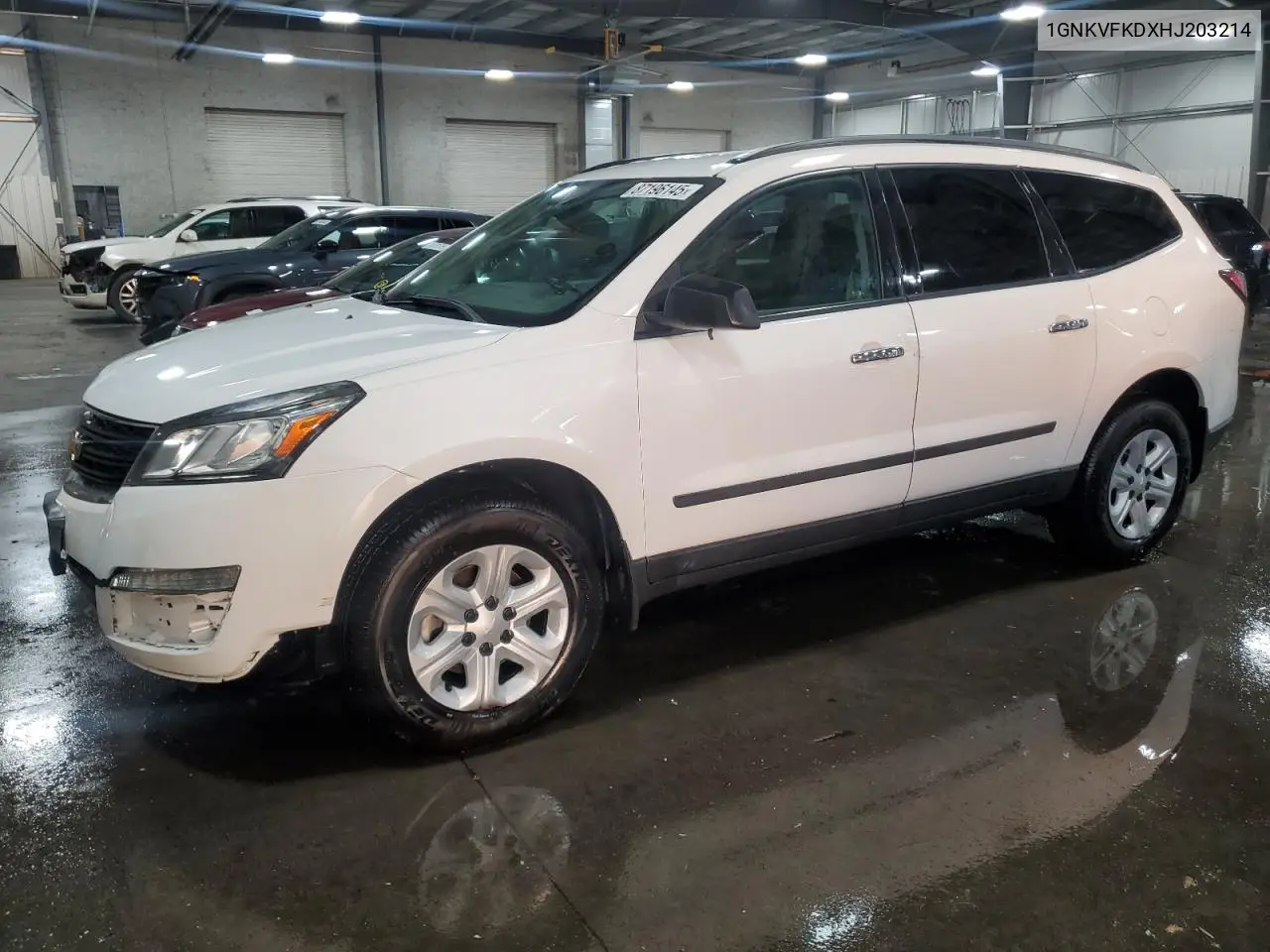 1GNKVFKDXHJ203214 2017 Chevrolet Traverse Ls