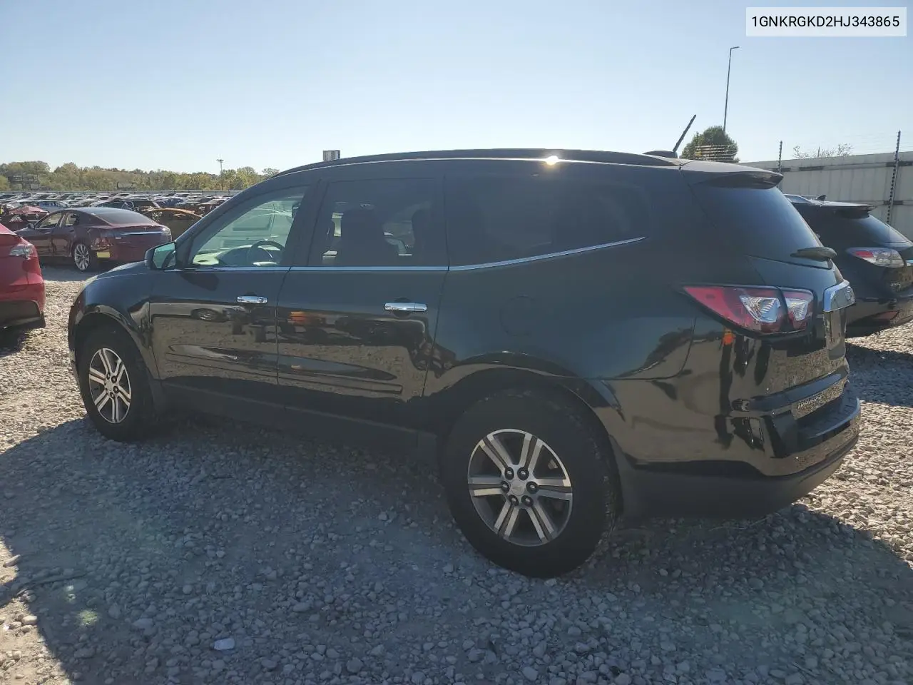 1GNKRGKD2HJ343865 2017 Chevrolet Traverse Lt