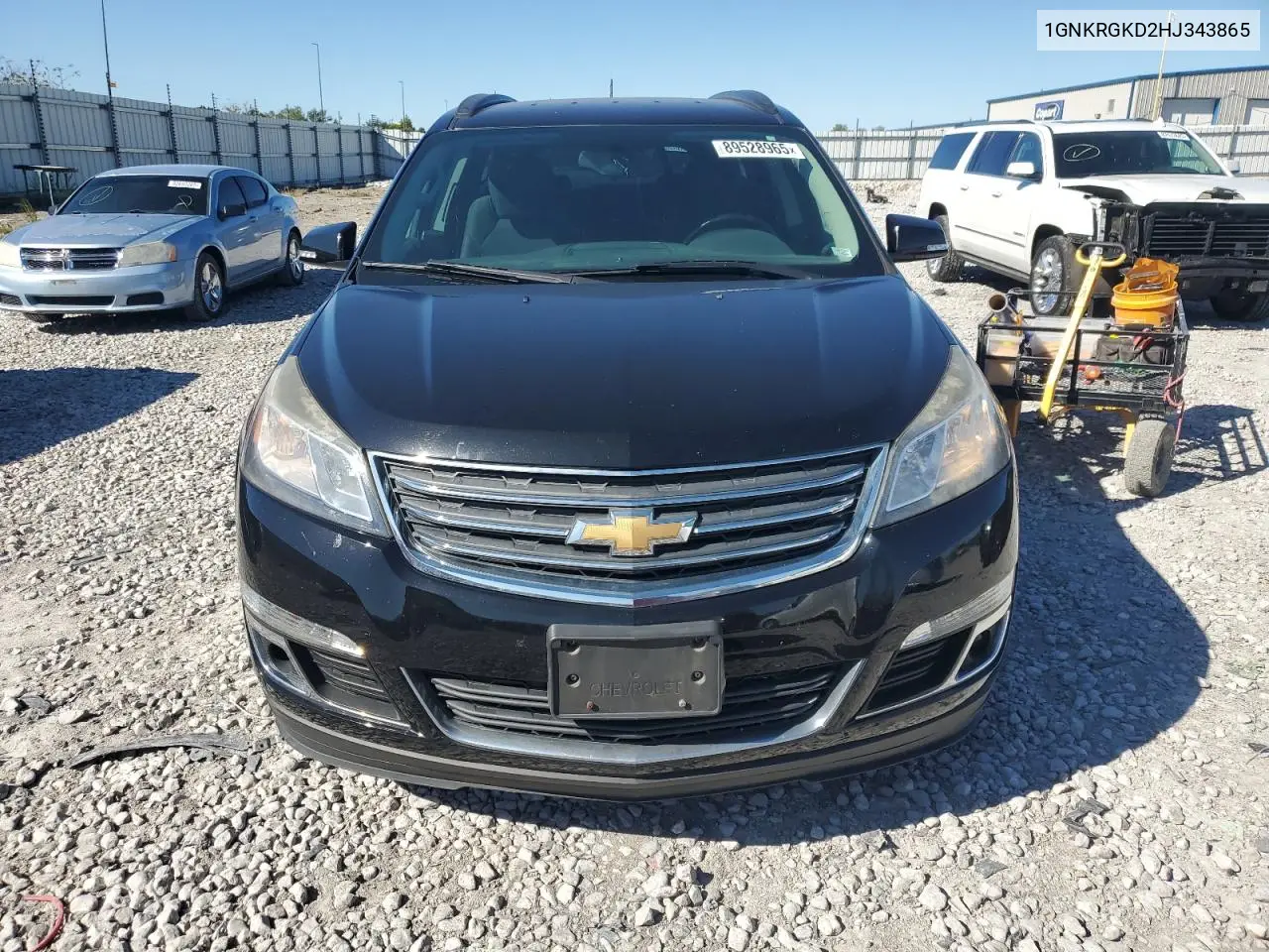 1GNKRGKD2HJ343865 2017 Chevrolet Traverse Lt
