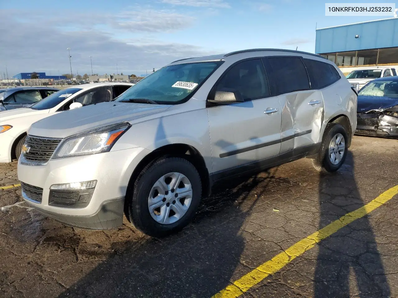 1GNKRFKD3HJ253232 2017 Chevrolet Traverse Ls